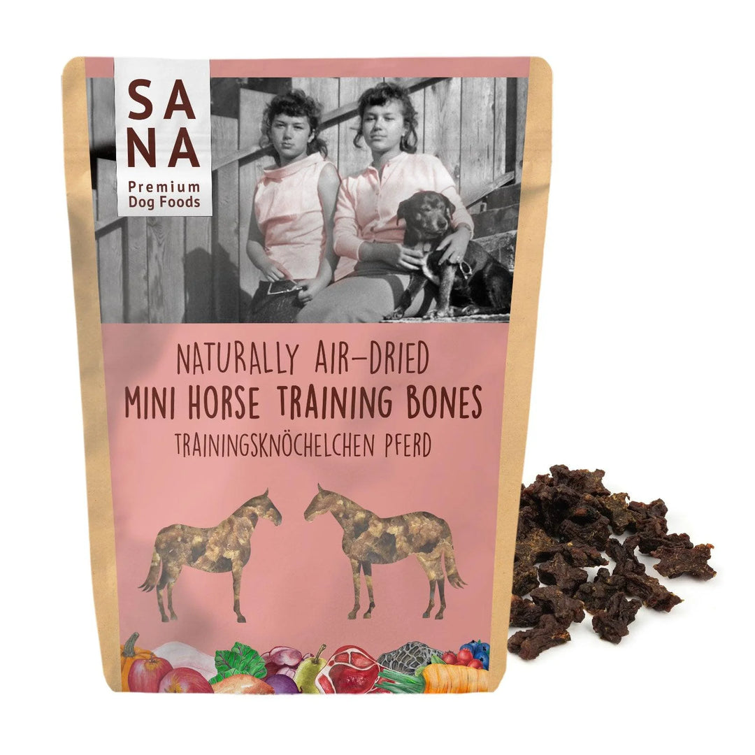 Sana Dog mini skanėstai su arkliena treniruotėms (100 g.)