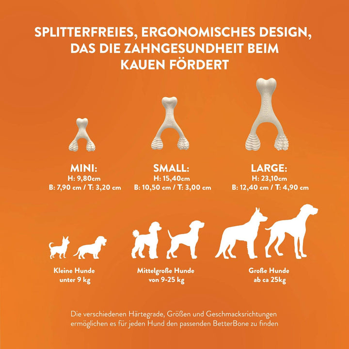 BetterBone Mini/Hard/Beef natūralus kramtukas šunims