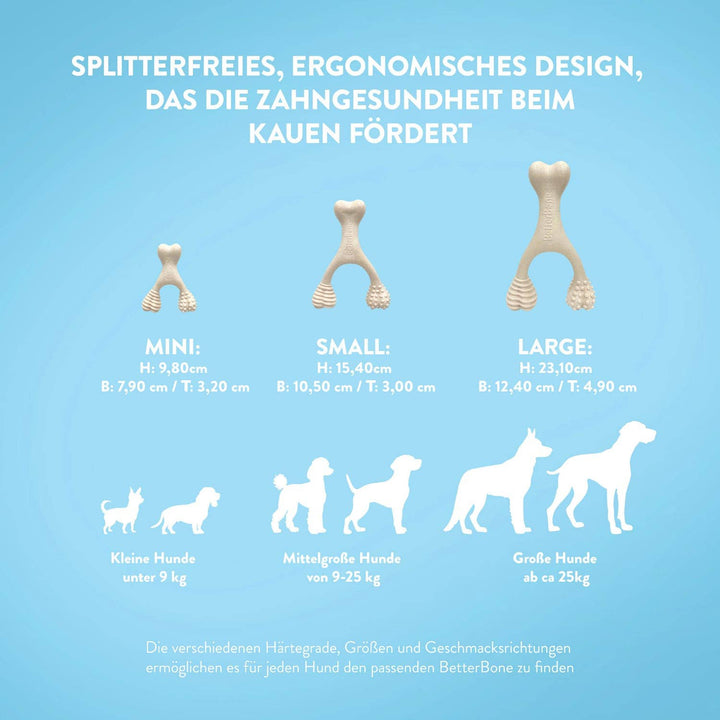 BetterBone Small/Soft/Classic natūralus kramtukas šunims