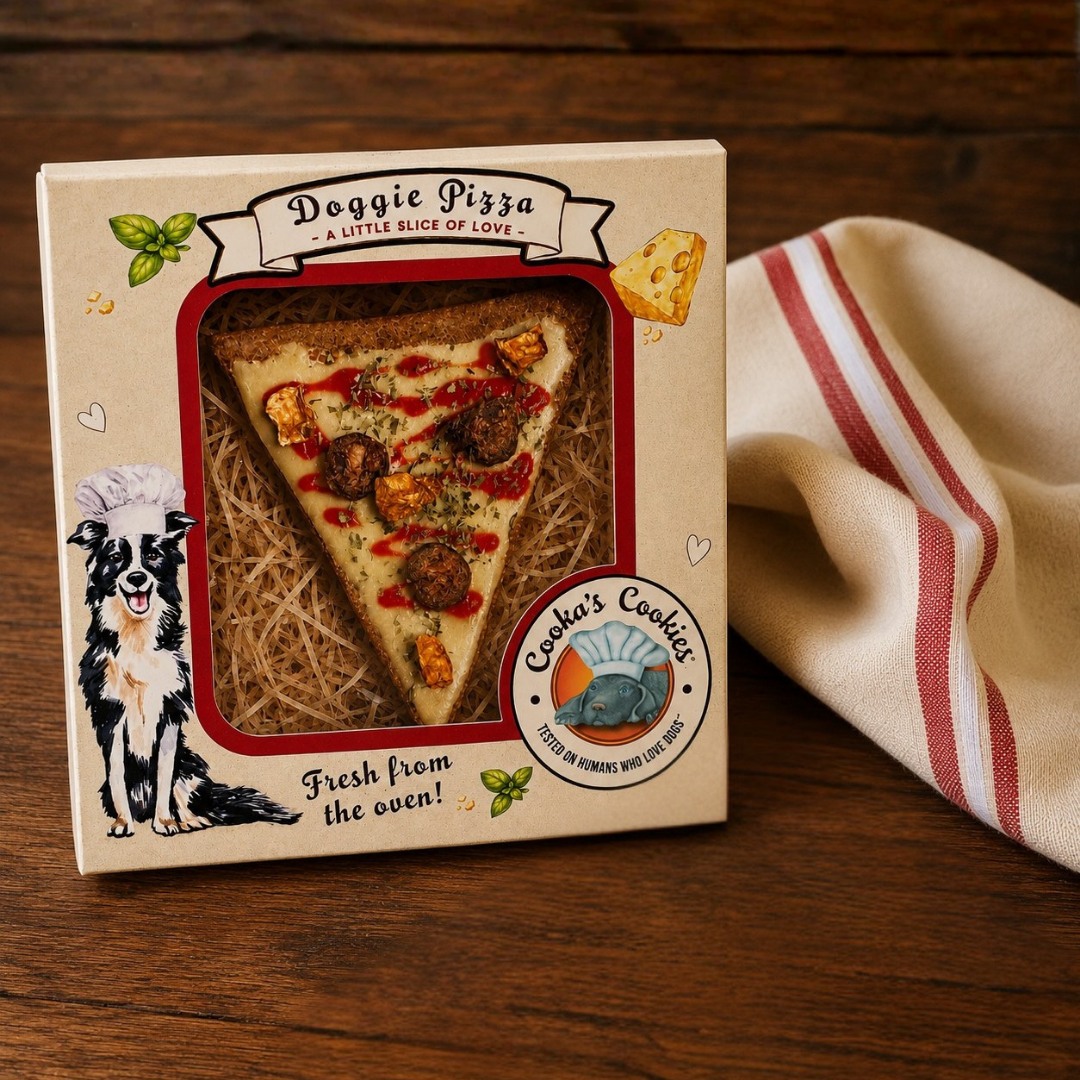 Cooka’s Cookies Doggie Pizza gurmaniškas skanėstas šunims (45 g.)