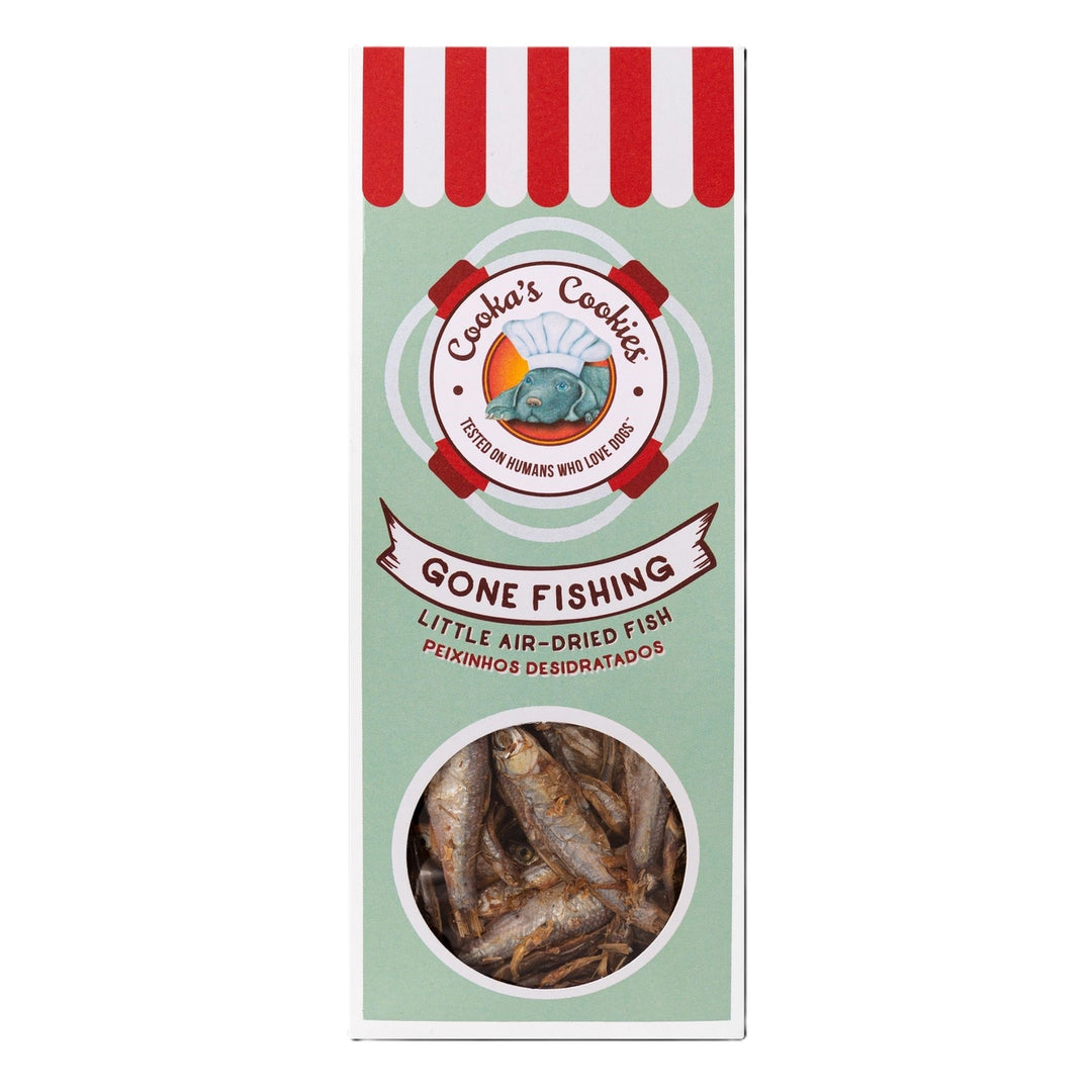 Cooka's Cookies džiovinta žuvis ore (90 g.)