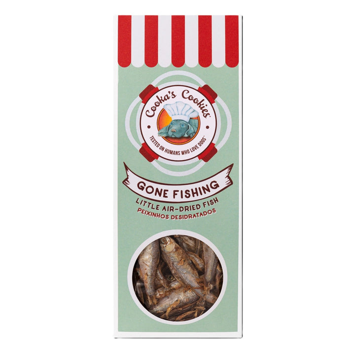 Cooka's Cookies džiovinta žuvis ore (90 g.)