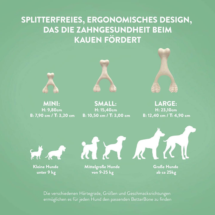 BetterBone Mini/Medium/Classic natūralus kramtukas šunims