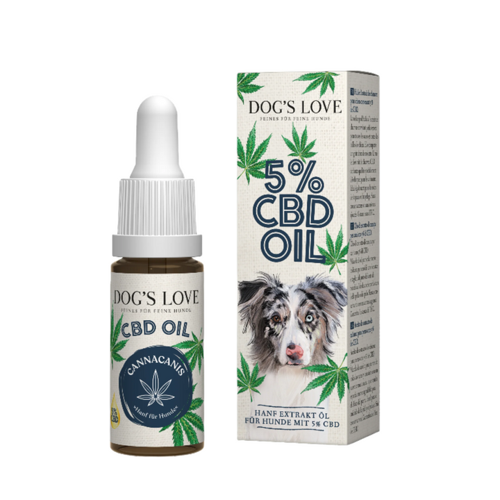 DOG'S LOVE CBD lašiukai (5%) šunims (10 ml.)