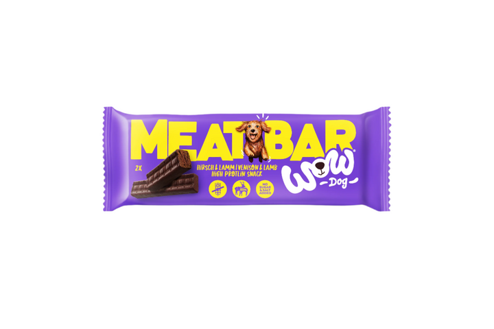 WOW mėsos batonėlis su elniena ir ėriena (40 g.)