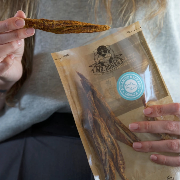 Mr. Bones natūrali Atlanto skumbrės filė šunims (70 g.)