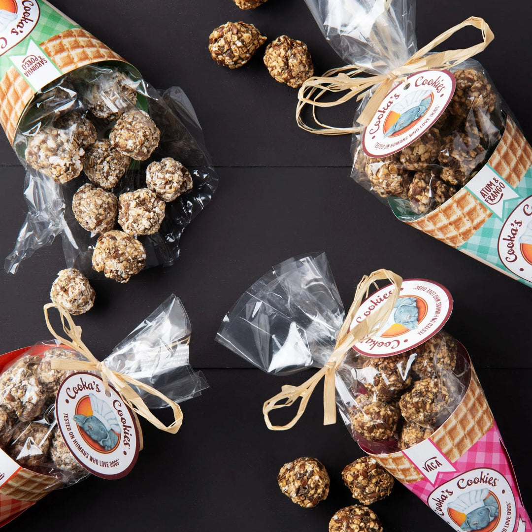 Cooka's Cookies jautienos bučiniai (50 g.)