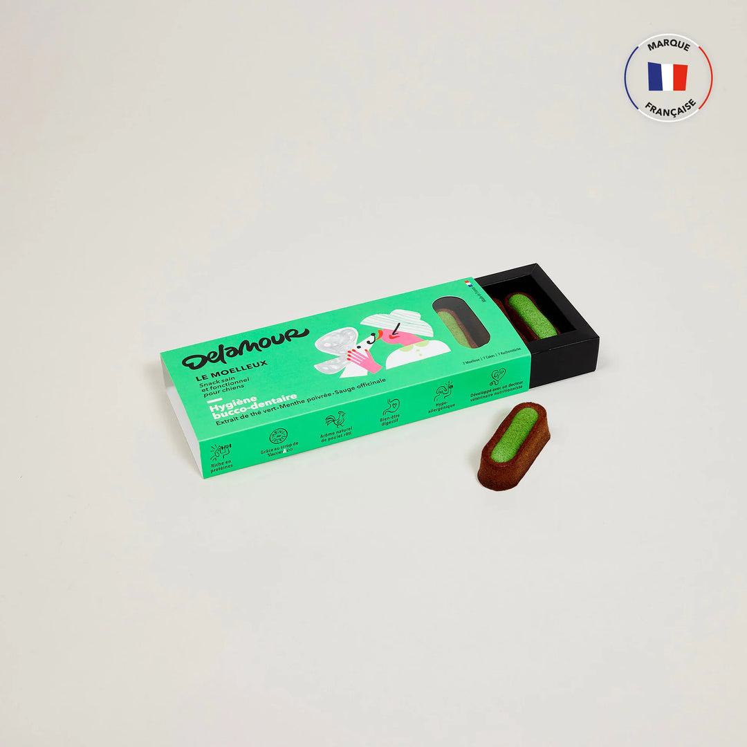 Delamour šunų skanėstai, padedantys palaikyti burnos higieną (700 g.)