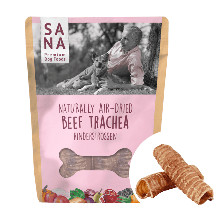 Sana Dog ore džiovinta jaučio trachėja gabaliukais šunims (250 g.)