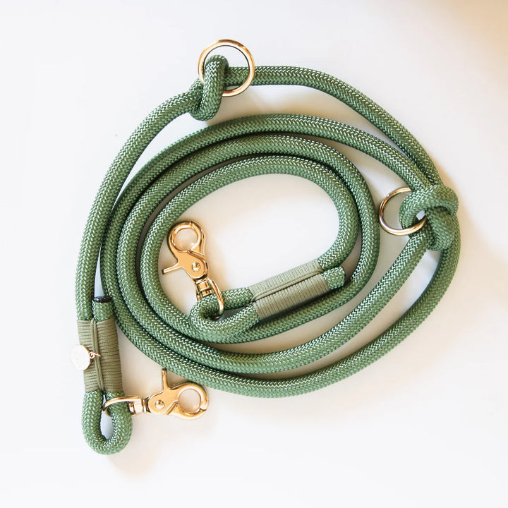 Furlou braided multifunctional leash - Black