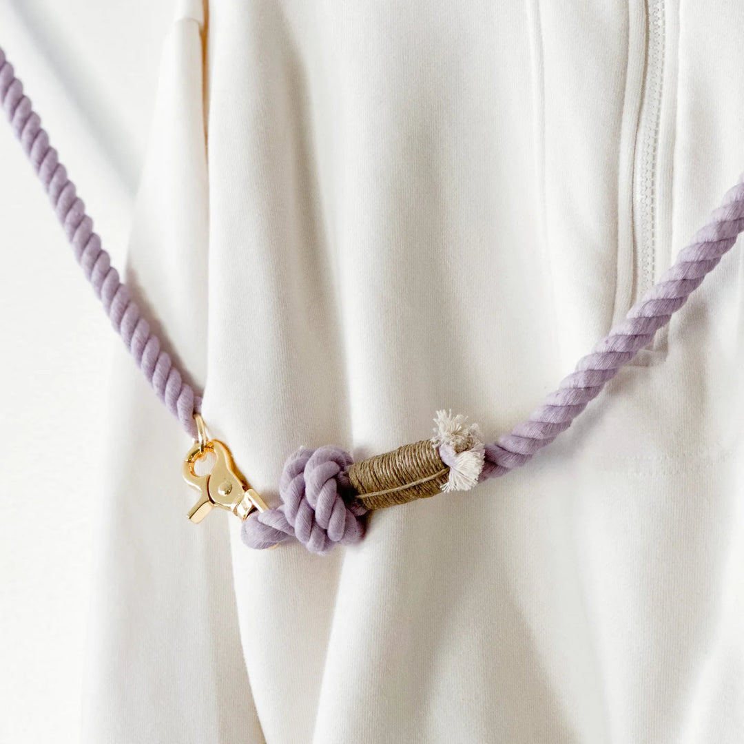 Furlou Rope Multifunctional Leash - Lavender Fields