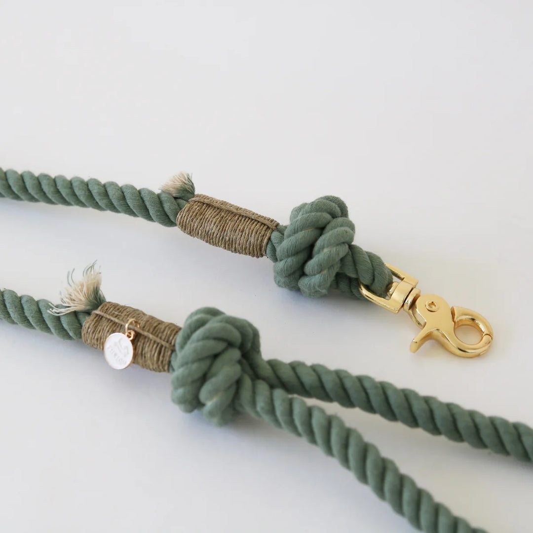 Furlou Rope Leash - Desert Sage