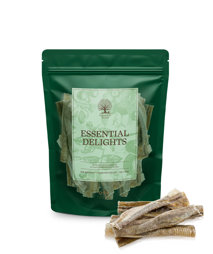 Essential žuvies odos lazdelės (100 g.)