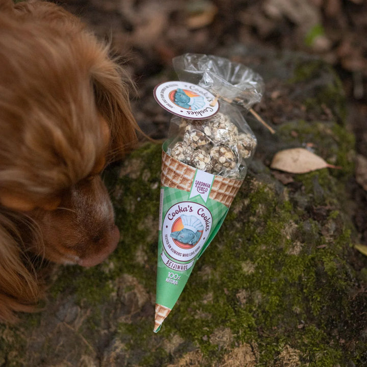 Cooka's Cookies sardinių ir kiaulienos bučiniai (50 g.)