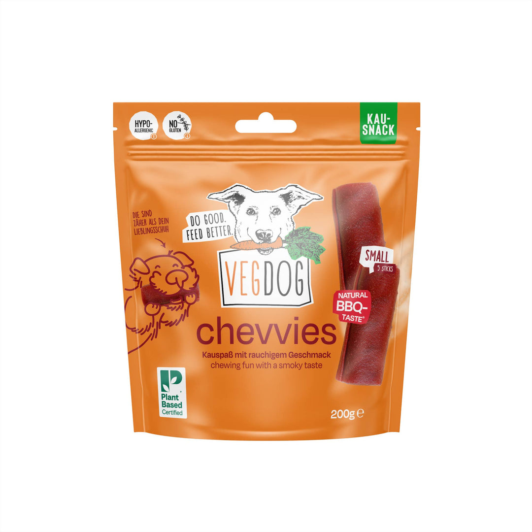 VEGDOG CHEVVIES SMALL augaliniai kramtukai šunims (200 g.)