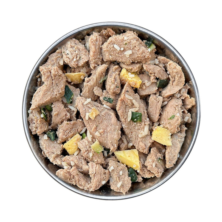 Fidelis virta šviežia vištiena su ryžiais, cukinija ir mangais (400 g.)