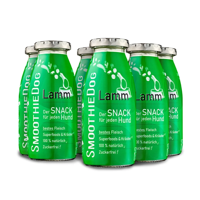 SmoothieDog glotnutis šunims su ėriena