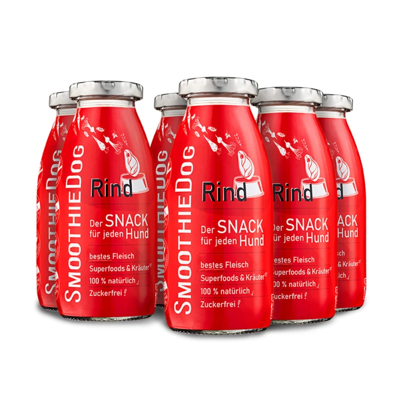 SmoothieDog glotnutis šunims su jautiena