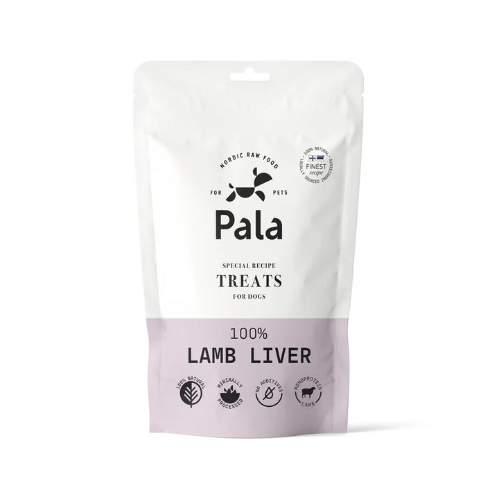 Pala ėrienos kepenėlių skanėstai šunims (100 g.)