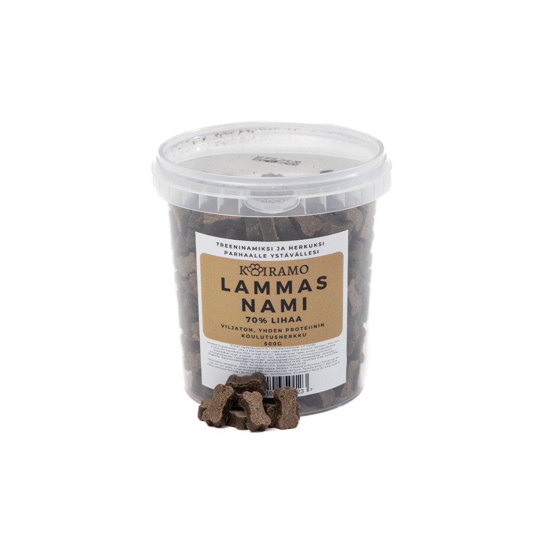 Koiramo ėrienos skanėstai (500 g.)