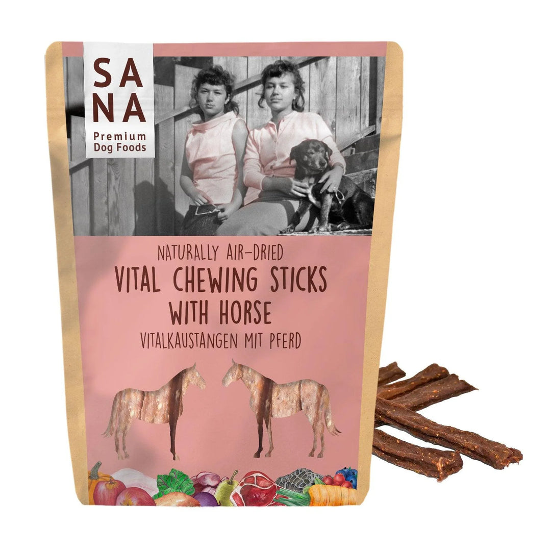 Sana Dog kramtomoji lazdelė su arkliena ir jautiena (150 g.)