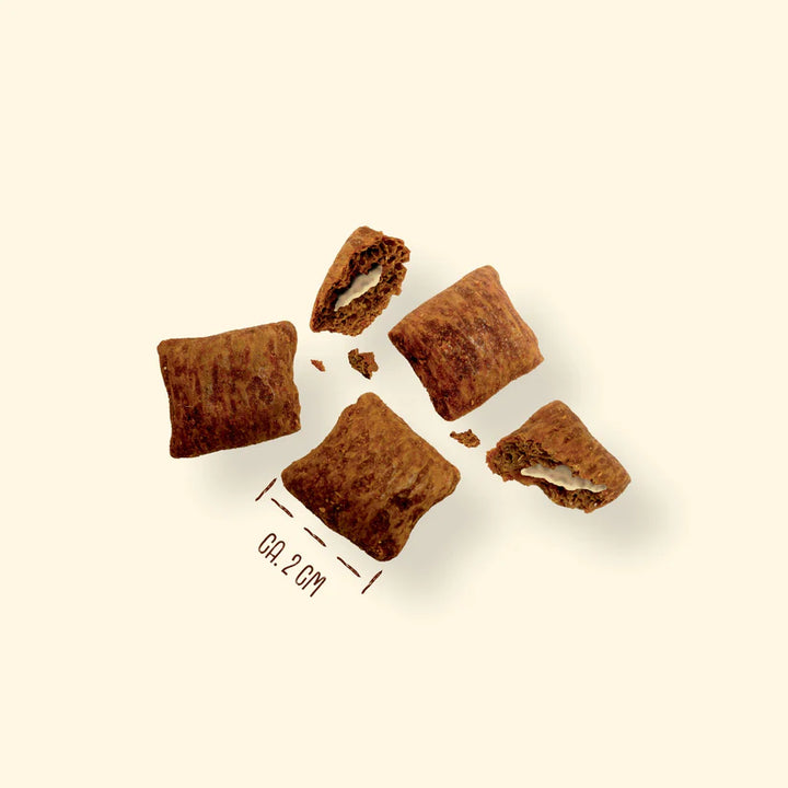 VEGDOG PURE BITES augaliniai skanėstai šunims su fermentacijos baltymu (115 g.)