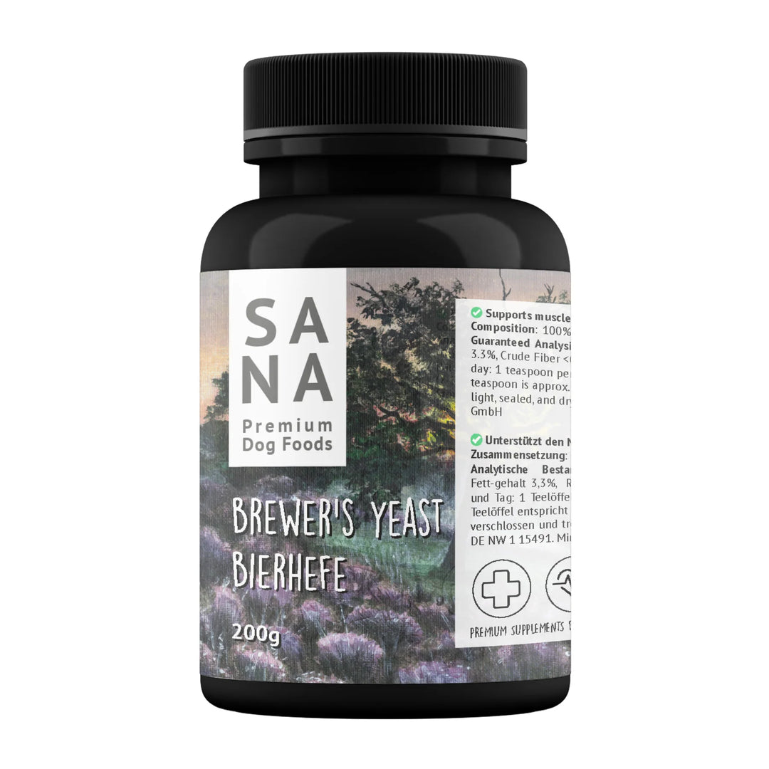 Sana Dog papildai su alaus mielėmis (380 g.)