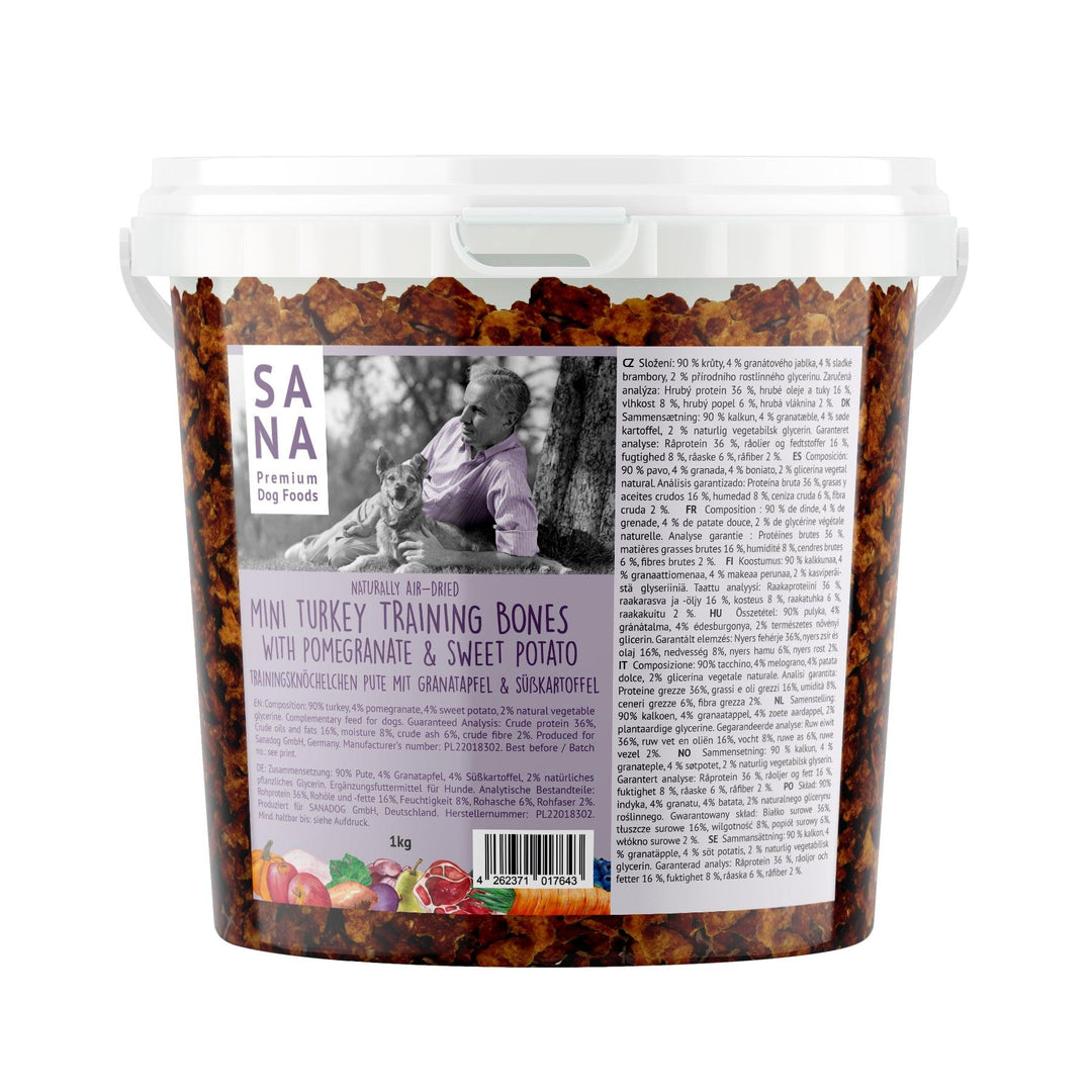 Sana Dog mini treats with turkey for training (1 kg.)