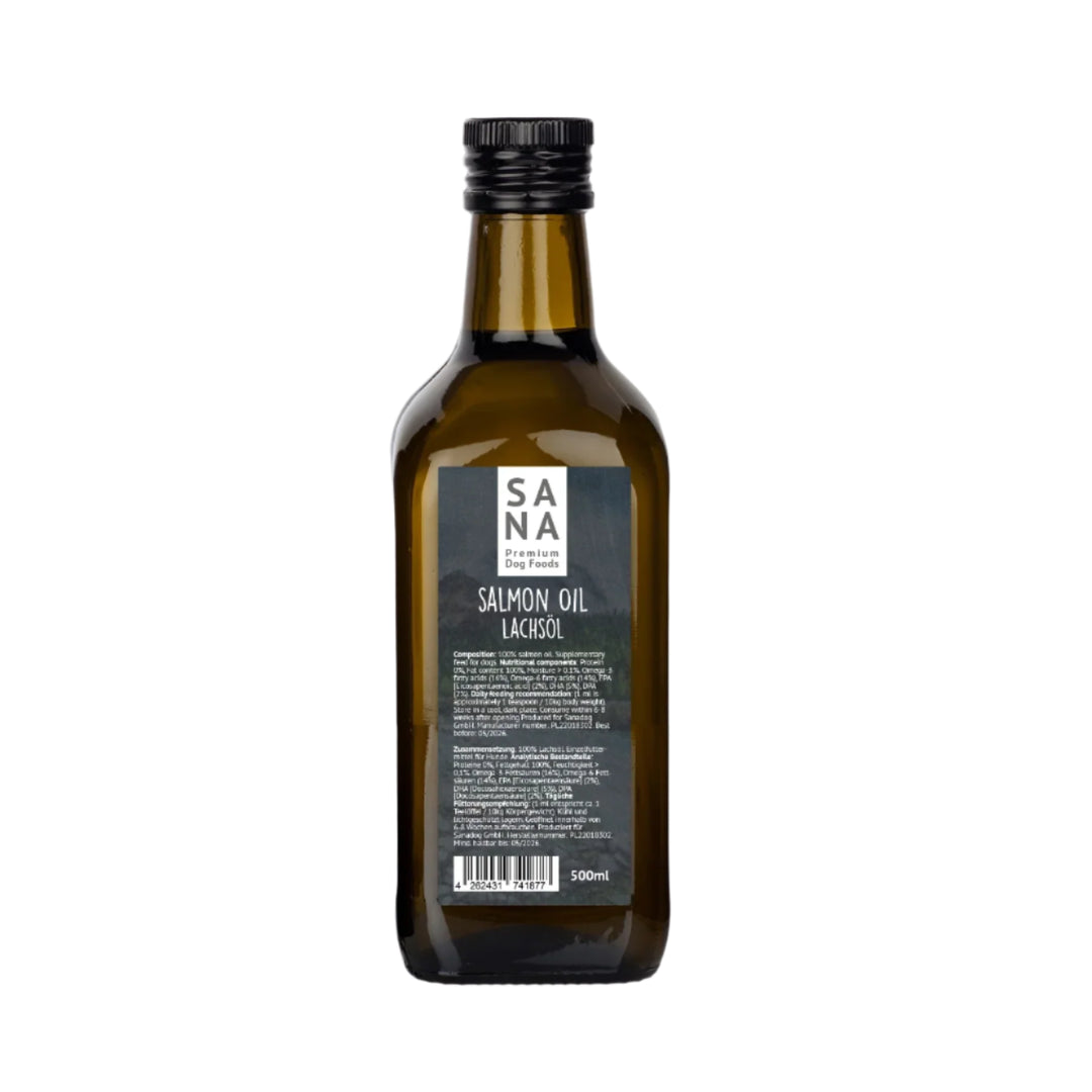 Sana Dog lašišų aliejus šunims (500 ml.)